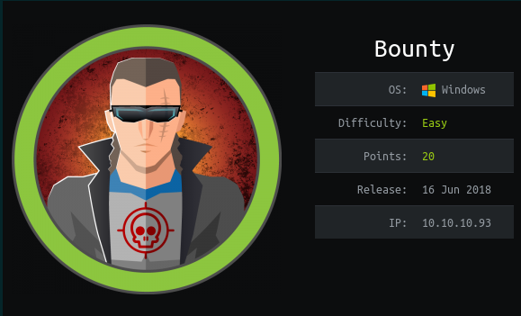 HackTheBox - Bounty thumbnail