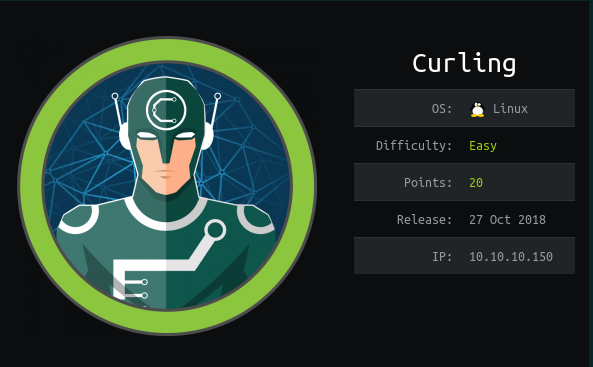 HackTheBox - Curling thumbnail