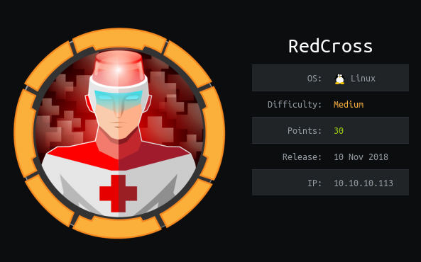 HackTheBox - RedCross thumbnail