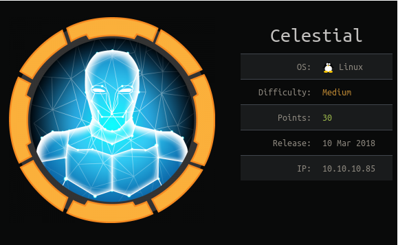 HackTheBox - Celestial thumbnail