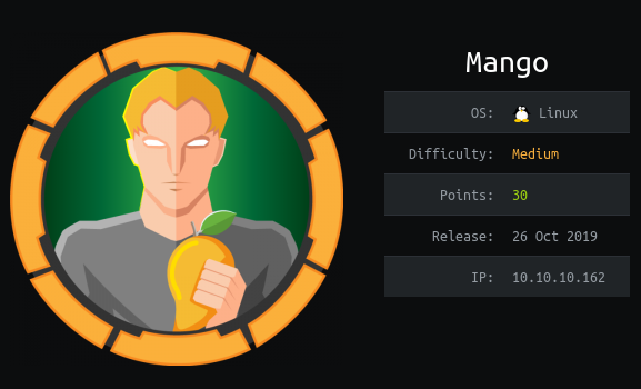 HackTheBox - Mango thumbnail