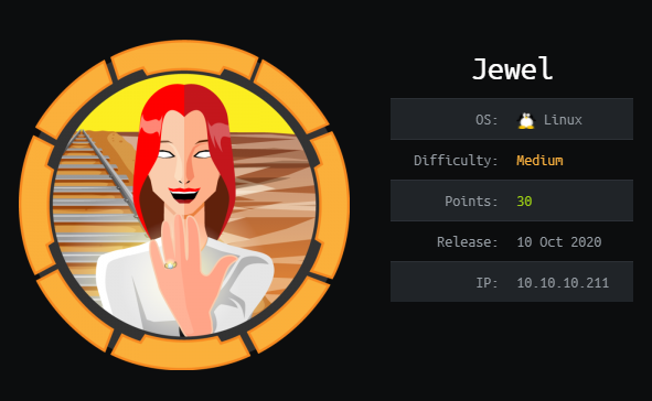 HackTheBox - Jewel thumbnail