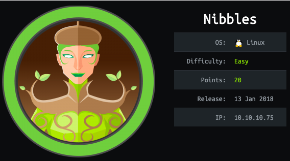 HackTheBox - Nibbles thumbnail