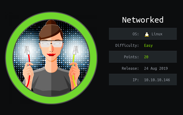 HackTheBox - Networked thumbnail